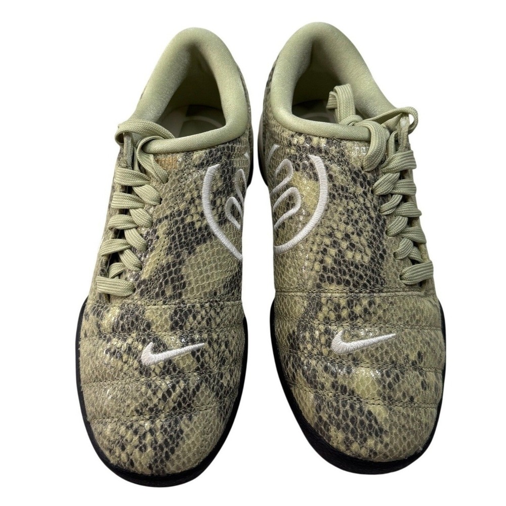Nike WMNS T90 SE Olive Aura Snakeskin Total 90 Sneakers Youth 5.5 Womens 7 New
